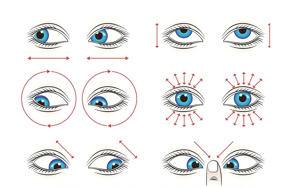 Гимнастика для глаз: упражнения для здоровья ваших глаз